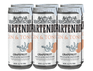BARTENDER - Gin & Tonic grapefruit 6,2% alk.